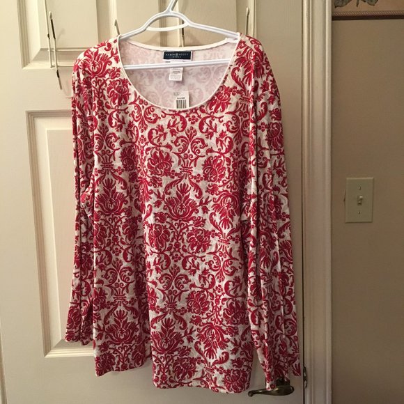 Plus Size Women's Long Sleeve T-Shirt - Picture 1 of 1